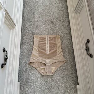 Bellefit Postpartum Corset Girdle Beige Shapewear Large